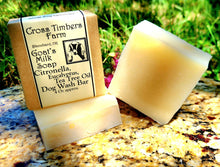 Pet Shampoo Dog Wash Bar with Citronella, Eucalyptus, Tea Tree Oil and Goats Milk 4oz