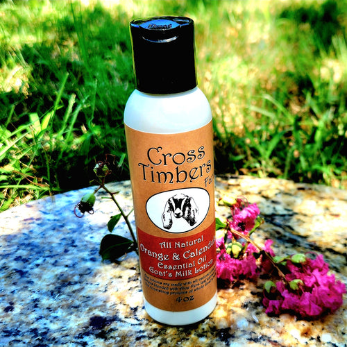 Orange Essential Oil Goats Milk Lotion 4oz