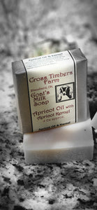Apricot Oil and Apricot Kernel Goats Milk Soap 4oz