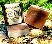 Cocoa Butter, Sandalwood and Olive Oil Goats Milk Soap 4oz