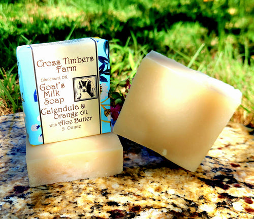 Calendula Orange (Essential Oil) Goats Milk Soap 4oz