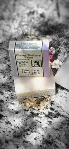 Amyris and Gardenia Goats Milk Soap 4 oz