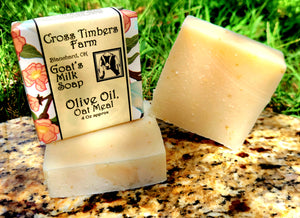 Olive Oil Oatmeal Goats Milk Soap 4oz