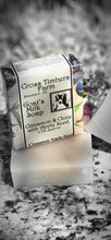 Cinnamon and Clove Oil with Flax and Apple Seed Meal Goats Milk Soap 4oz