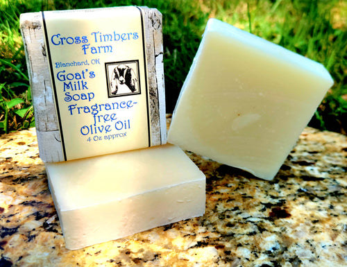 Fragrance Free Goats Milk Soap 4oz