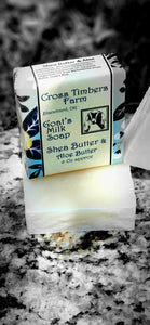 Shea Butter and Aloe Butter Goat Milks Soap 4oz