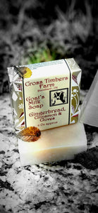 Gingerbread, Cinnamon and Cloves Goats Milk Soap 4oz