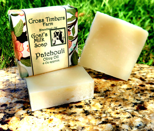 Patchouli Essential Oil Goats Milk Soap 4oz