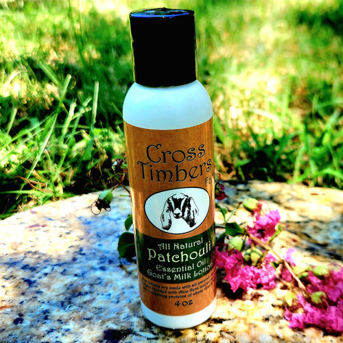 Patchouli Essential Oil Goat's Milk Lotion 4oz