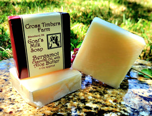 Bergamot Essential Oil Goats Milk Soap 4oz