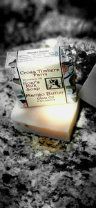 Mango Butter, Oilve Oil Goats Milk Soap 4oz