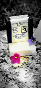 Lavender Essential Oil and Aloe Butter Goat Milk Soap 4oz