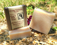 Apricot Oil and Apricot Kernel Goats Milk Soap 4oz